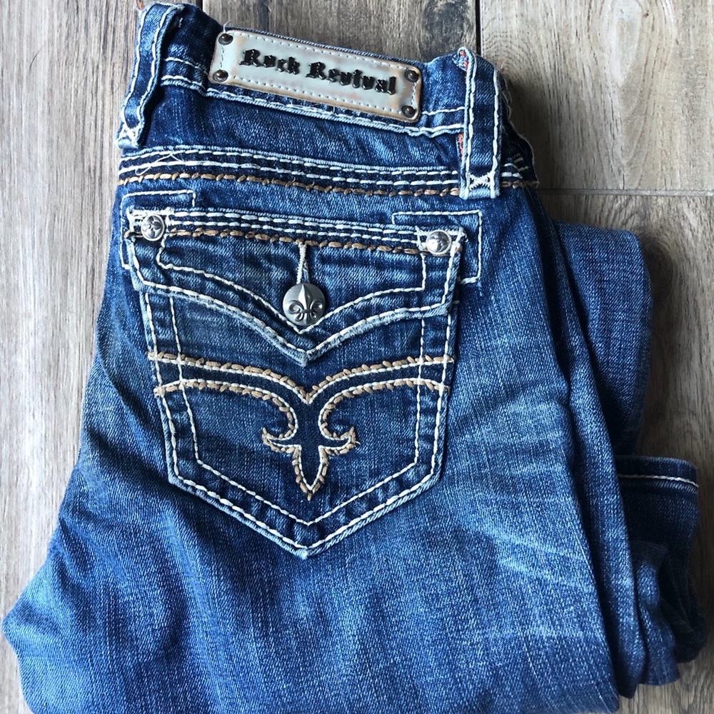 Rock revival jeans